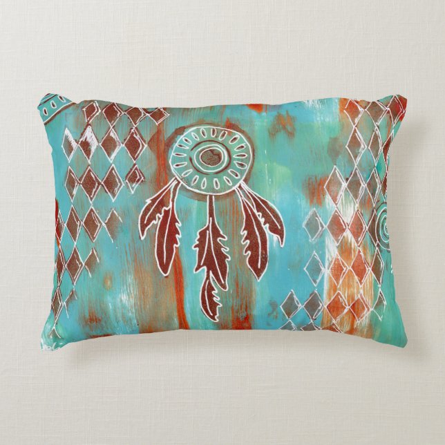 Dream Catcher Accent Pillow (Front)