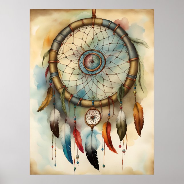 Dream Catcher Art Poster (Front)