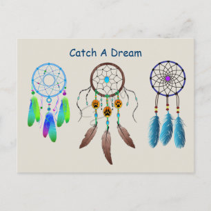 Dream catcher Background Postcard