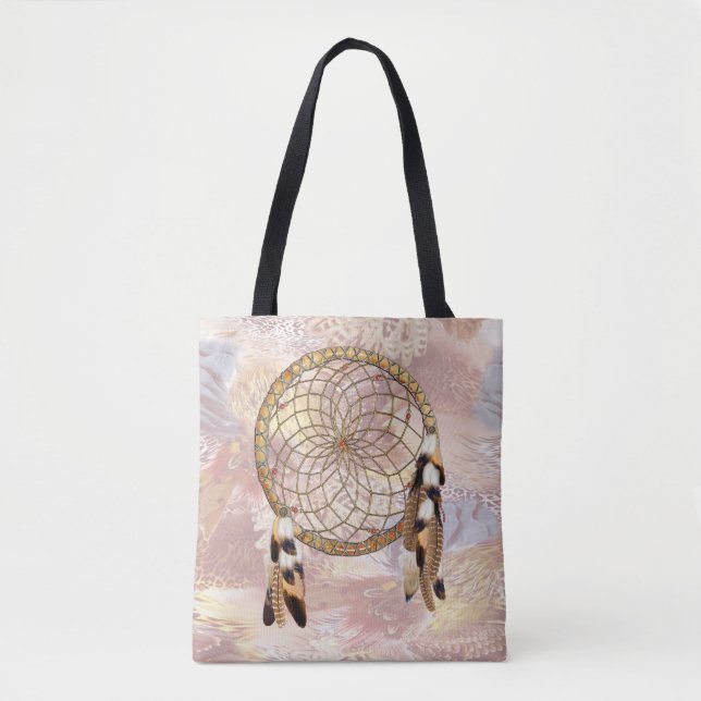 Dream Catcher Bridesmaid gift Tote Bag (Front)