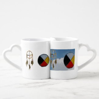 Dream Catcher Clouds Lovers' mug