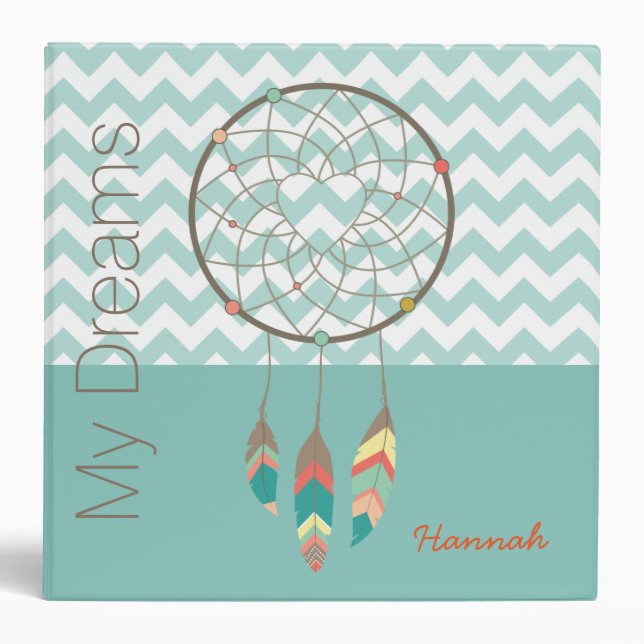Dream Catcher Custom Binder (Front)
