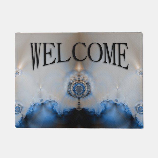 Dream Catcher Fractal Doormat (Front)