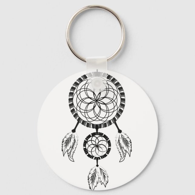 Dream catcher keychain (Front)