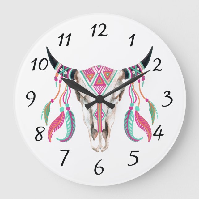 Dream catcher large clock (Front)