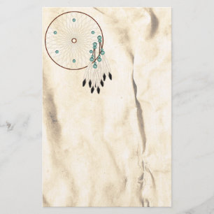 Dream Catcher  Native American  Stationery