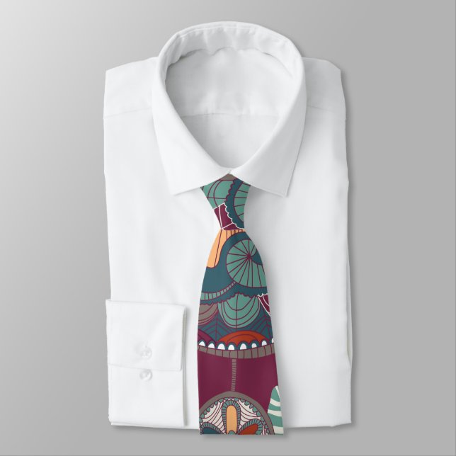 Dream Catcher Native American Theme Tie (Tied)