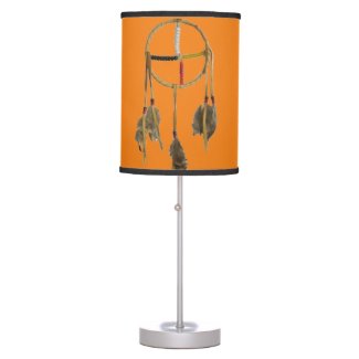 Dream Catcher Orange lamp