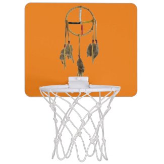 Dream Catcher Orange Mini Basketball Hoop