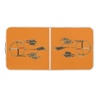 Dream Catcher Orange Pong Table