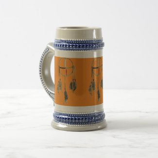 Dream Catcher Orange Stein