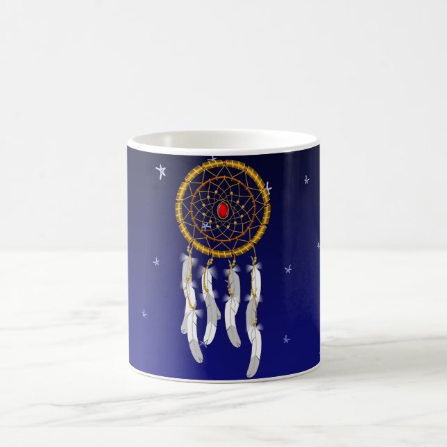 Dream Catcher--Ruby Coffee Mug (Center)