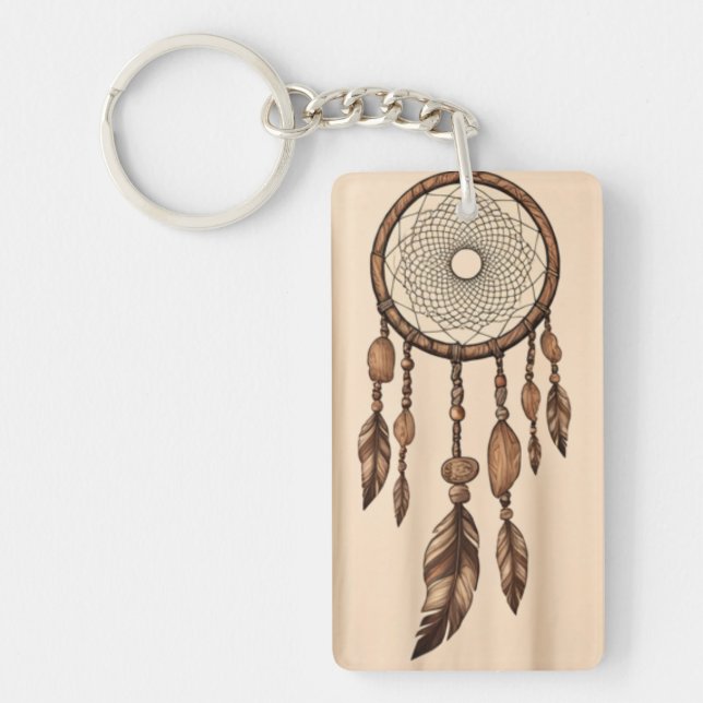 Dream Catcher Serenity Keychain (Front)