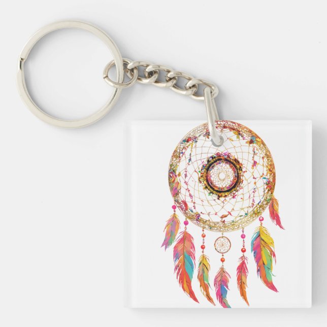 Dream Catcher Serenity Keychain (Front)