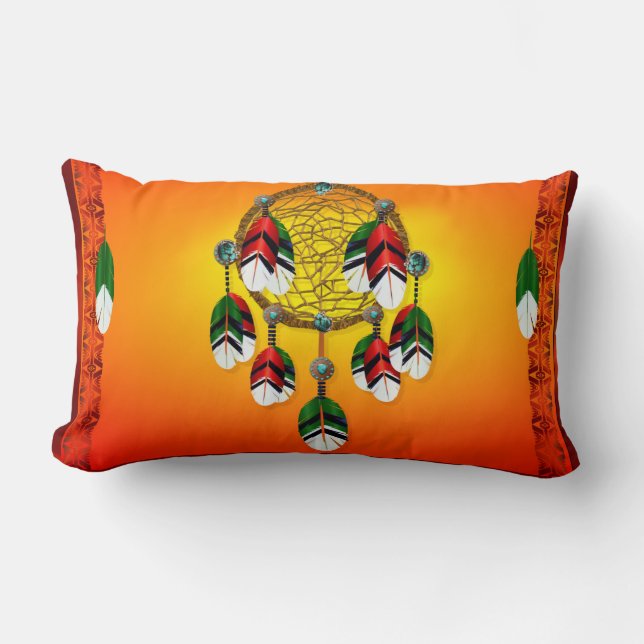 Dream Catcher So Bright Lumbar Pillow (Front)