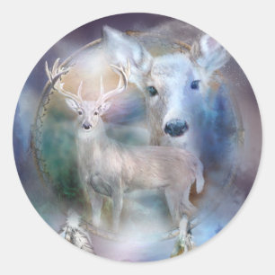 Dream Catcher - Spirit Of White Deer Sticker