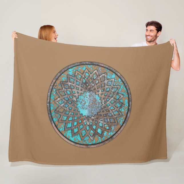 Dream Catcher Talking Canyons, New MFleece Blanket (In Situ)