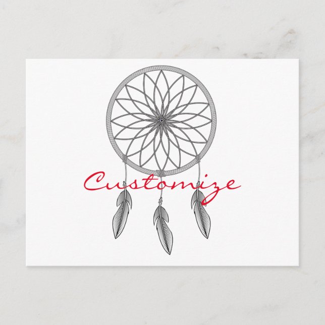 Dream-catcher Thunder_Cove Postcard (Front)