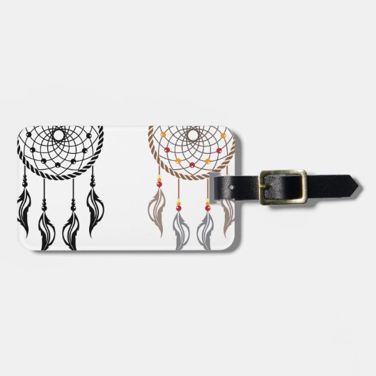 Dream Catcher vector Luggage Tag
