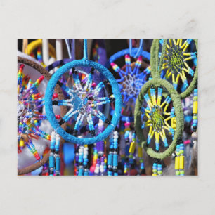 dream catchers travel postcard