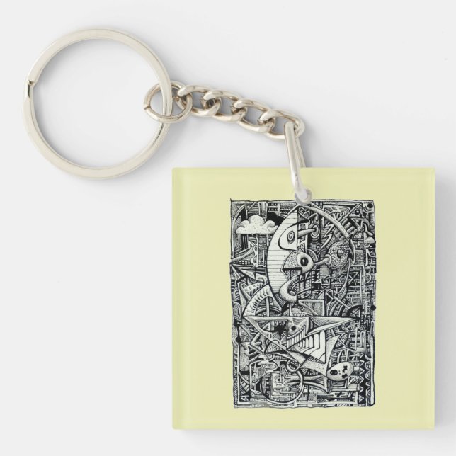 Dream Chamber  Keychain (Front)