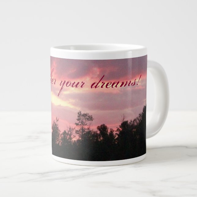 Dream Chaser Large Coffee Mug (Front Right)