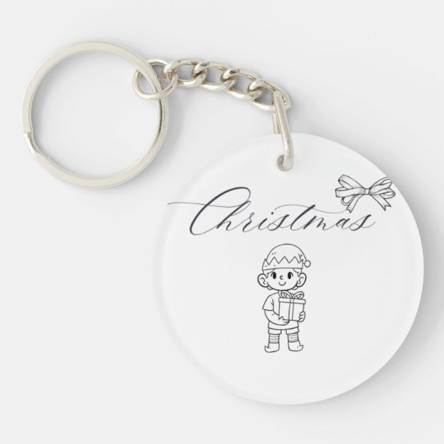 Dream Christmas Keychain (Front)