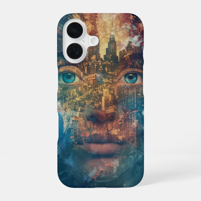 Dream City iPhone 16 Case (Back)