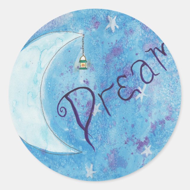 Dream Classic Round Sticker (Front)