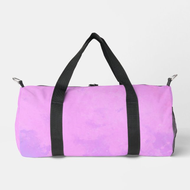 Dream Cloud Effect pink  Duffle Bag (Front)