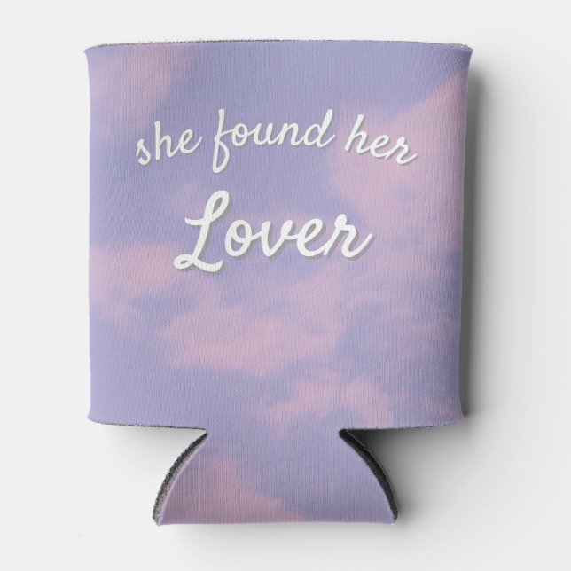 Dream Clouds Lover Theme Can Cooler (Front)