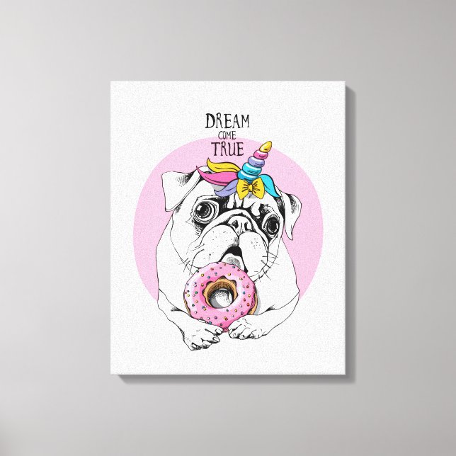 Dream Come True Canvas Print (Front)