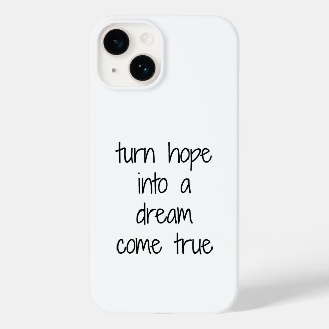Dream Come True iPhone Case (Back)