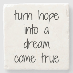 Dream Come True Marble Stone Coaster