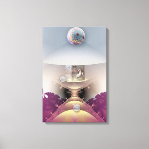 Dream de la sirène, Imaginaire art numérique toile