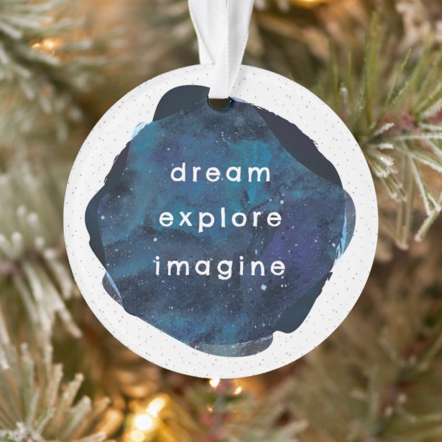 Dream Explore Imagine Inspirational Galaxy Star (Arbre)