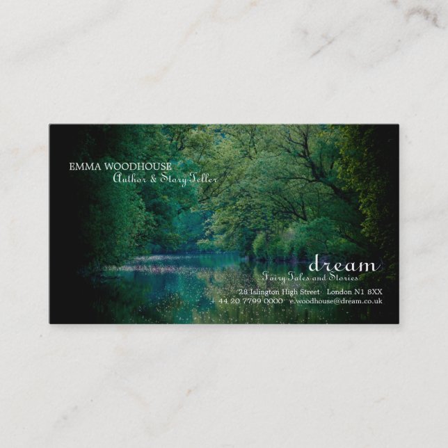 Dream - Fairyland  Business Card (Front)