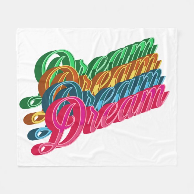 Dream Fleece Blanket (Front (Horizontal))