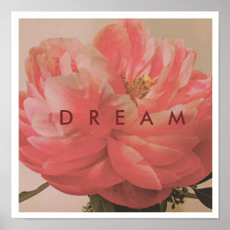 Dream Floral Poster