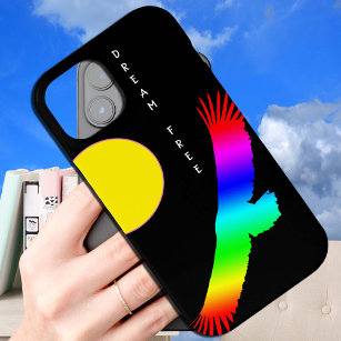 Dream Free & Rainbow Condor, King of Sky / Sun iPhone 15 Case