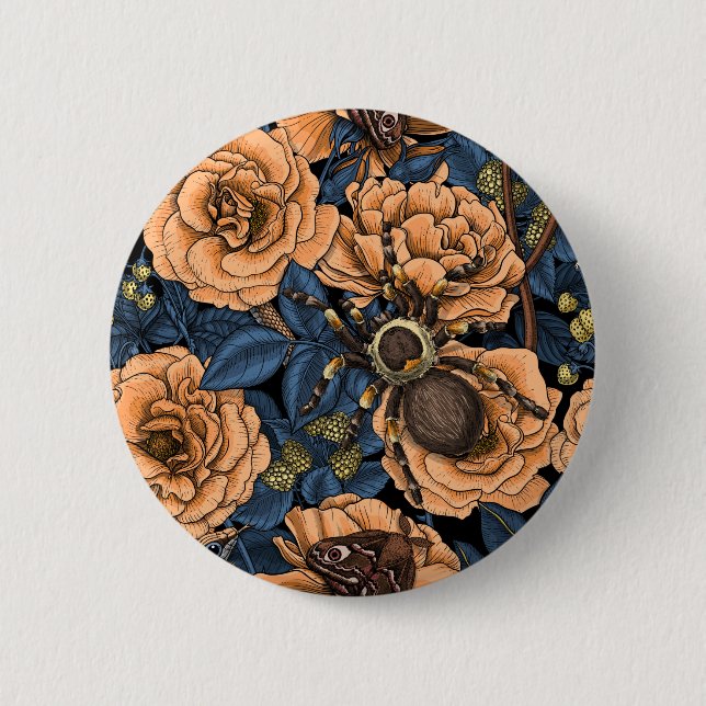 Dream garden 2 inch round button (Front)