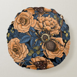 Dream garden 2 round pillow