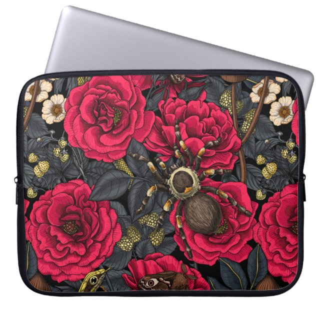 Dream garden 3 laptop sleeve (Front)