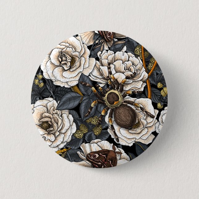 Dream garden 4 2 inch round button (Front)