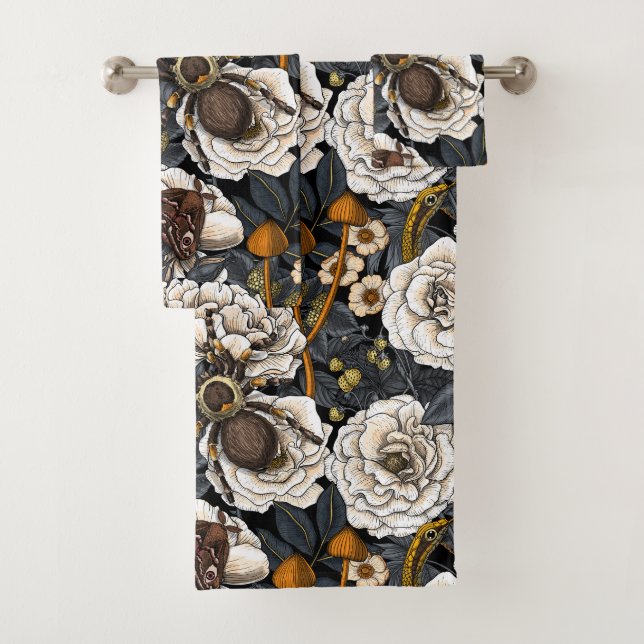 Dream garden 4 bath towel set (Insitu)