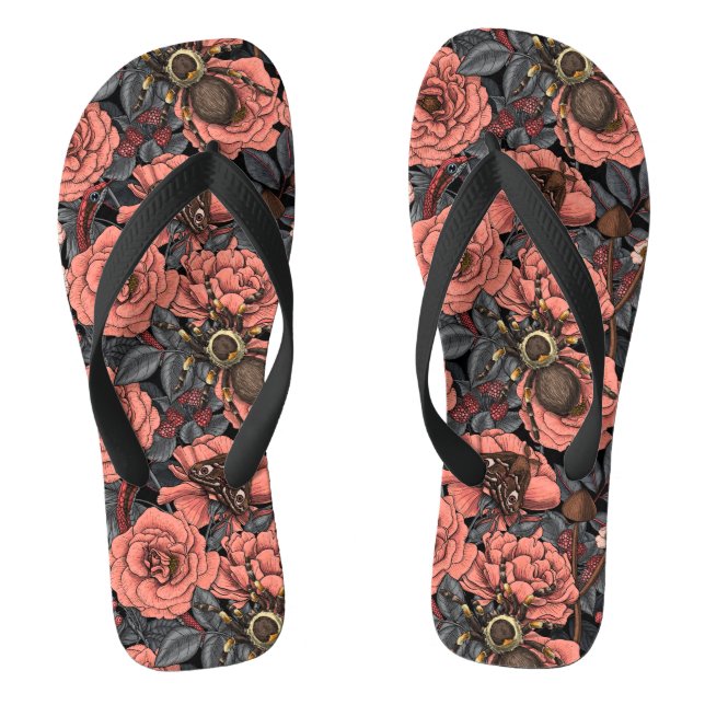 Dream garden flip flops (Footbed)