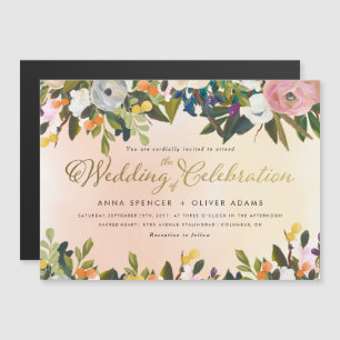 Dream Garden Floral Faire-part de mariage