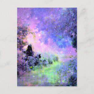 Dream Garden Light Postcard