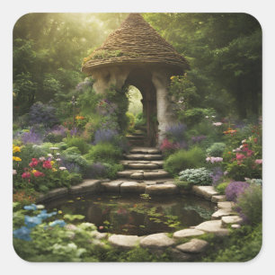 Dream Garden Square Sticker