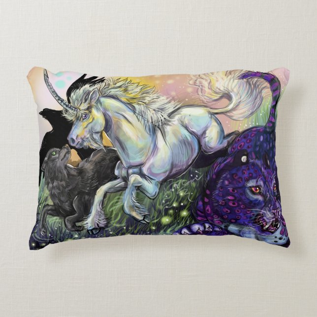 Dream Gaurdians Decorative Pillow (Front)